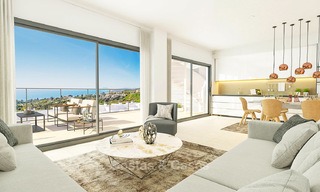 Appartements neufs et modernes avec vue imprenable sur la mer à vendre, Manilva, Costa del Sol 8138 