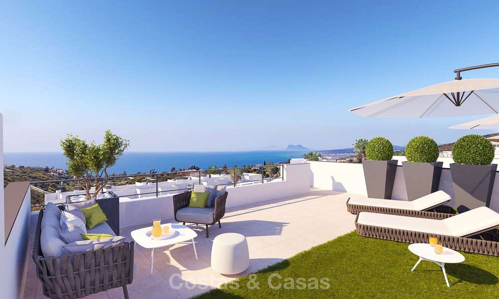 Appartements neufs et modernes avec vue imprenable sur la mer à vendre, Manilva, Costa del Sol 8142