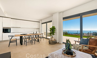 Appartements neufs et modernes avec vue imprenable sur la mer à vendre, Manilva, Costa del Sol 23753 