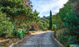 Spacieuse villa de campagne dans un cadre naturel unique à vendre, Casares, Costa del Sol 8115 