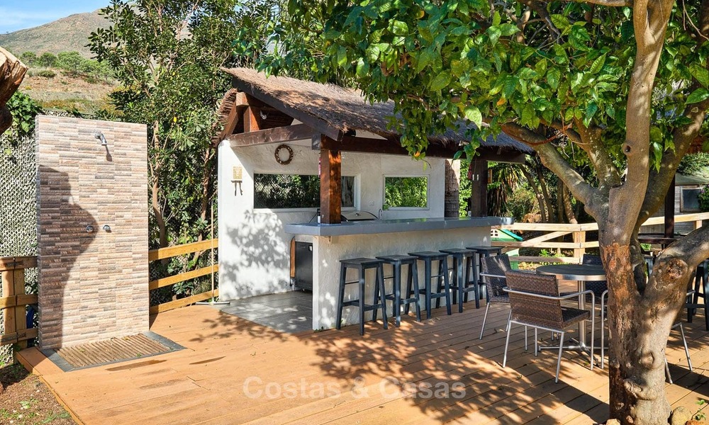Spacieuse villa de campagne dans un cadre naturel unique à vendre, Casares, Costa del Sol 8128