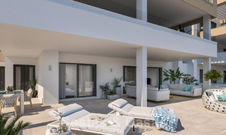 A vendre, appartements élégants et spacieux, à distance de marche de la plage et des commodités, Estepona 31385 