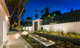 A vendre, ravissante villa de luxe rénovée, située dans la vallée du Golf de Nueva Andalucía - Marbella 8160 