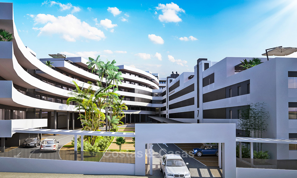 Nouveaux appartements modernes à prix attractifs à vendre, à quelques pas de la plage et des commodités, Estepona 8171