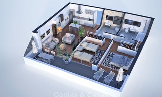 Nouveaux appartements modernes à prix attractifs à vendre, à quelques pas de la plage et des commodités, Estepona 8177 