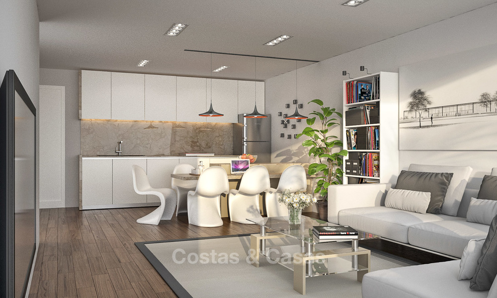Nouveaux appartements modernes à prix attractifs à vendre, à quelques pas de la plage et des commodités, Estepona 8178