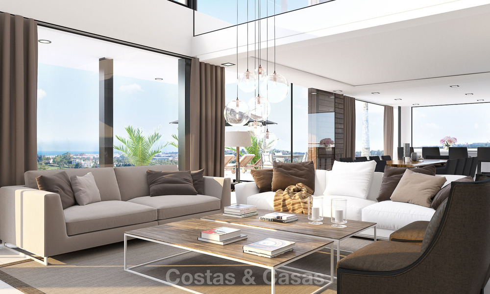 Nouvelle villa impressionnante de luxe, style contemporaine à vendre, Nueva Andalucia, Marbella 8184