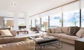 Nouvelle villa impressionnante de luxe, style contemporaine à vendre, Nueva Andalucia, Marbella 8186 