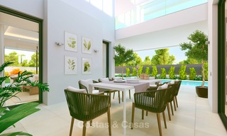 Nouvelle villa impressionnante de luxe, style contemporaine à vendre, Nueva Andalucia, Marbella 8200 