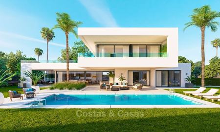Nouvelle villa impressionnante de luxe, style contemporaine à vendre, Nueva Andalucia, Marbella 8203
