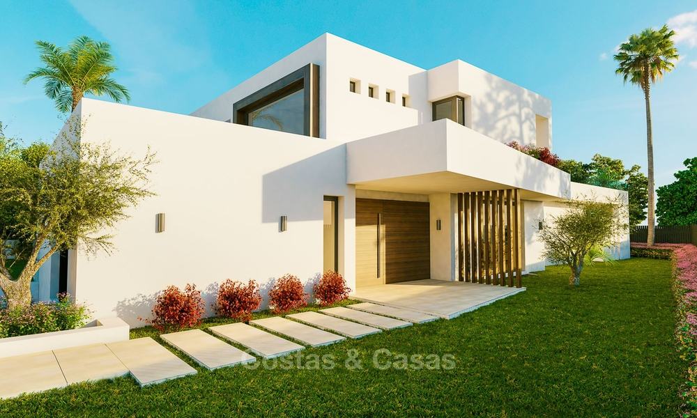 Nouvelle villa impressionnante de luxe, style contemporaine à vendre, Nueva Andalucia, Marbella 8204