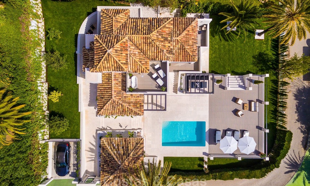 Fantastique villa de luxe rénovée avec vue sur la mer à vendre, proche de la vallée du golf, Nueva Andalucía, Marbella 8209