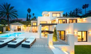 Fantastique villa de luxe rénovée avec vue sur la mer à vendre, proche de la vallée du golf, Nueva Andalucía, Marbella 8223 