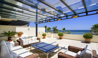 Appartements de luxe en bord de mer à vendre sur le Golden Mile, Marbella, à proximité de Puerto Banus 22340 