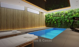 Exquise villa contemporaine de luxe avec vue magnifique à vendre, prête à déménager à Benahavis, Marbella 8321 
