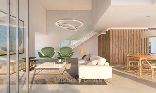 A vendre! Attrayante villa de luxe très design, dans une station de golf, avec vue imprenable sur la mer, prête à emménager - Benahavis, Marbella 8469 