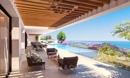 Golf villa à vendre, moderne et très design, avec vue imprenable sur la mer - Benahavis, Marbella 8480