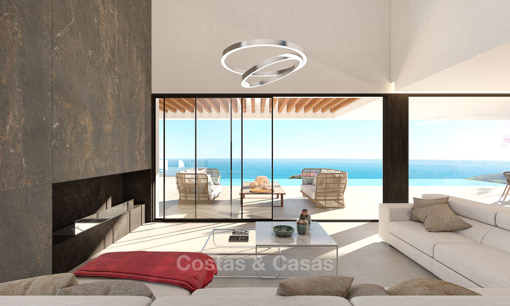 Golf villa à vendre, moderne et très design, avec vue imprenable sur la mer - Benahavis, Marbella 8484