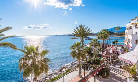 Superbe opportunité!!! Appartement de luxe, spacieux en front de mer dans la marina de Puerto Banus - Marbella 8498