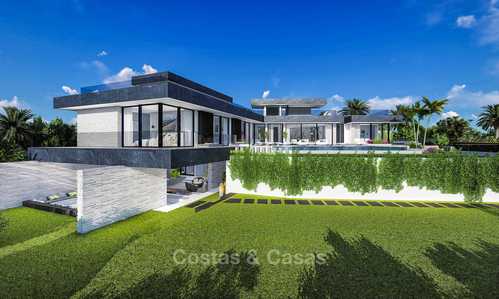 Majestueuse villa de design innovante avec vue spectaculaire sur la mer à vendre - Benahavis, Marbella 8504