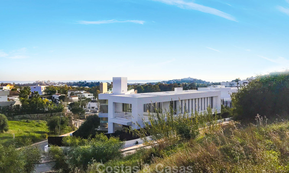 Majestueuse villa de design innovante avec vue spectaculaire sur la mer à vendre - Benahavis, Marbella 8511