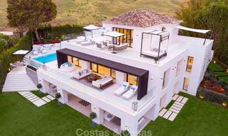 Villa de luxe spacieuse et joliment rénovée à vendre avec vue sur la mer et le golf, Nueva Andalucía, Marbella 8584 