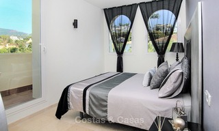 Opportunité! Grand penthouse à vendre avec 4 chambres, vue sur golf et mer à Benahavis -Marbella 8625 