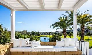 A vendre ! Villa de luxe spectaculaire, entièrement rénovée, situé sur un golf avec vue sur la mer, Nueva Andalucía, Marbella 8647 