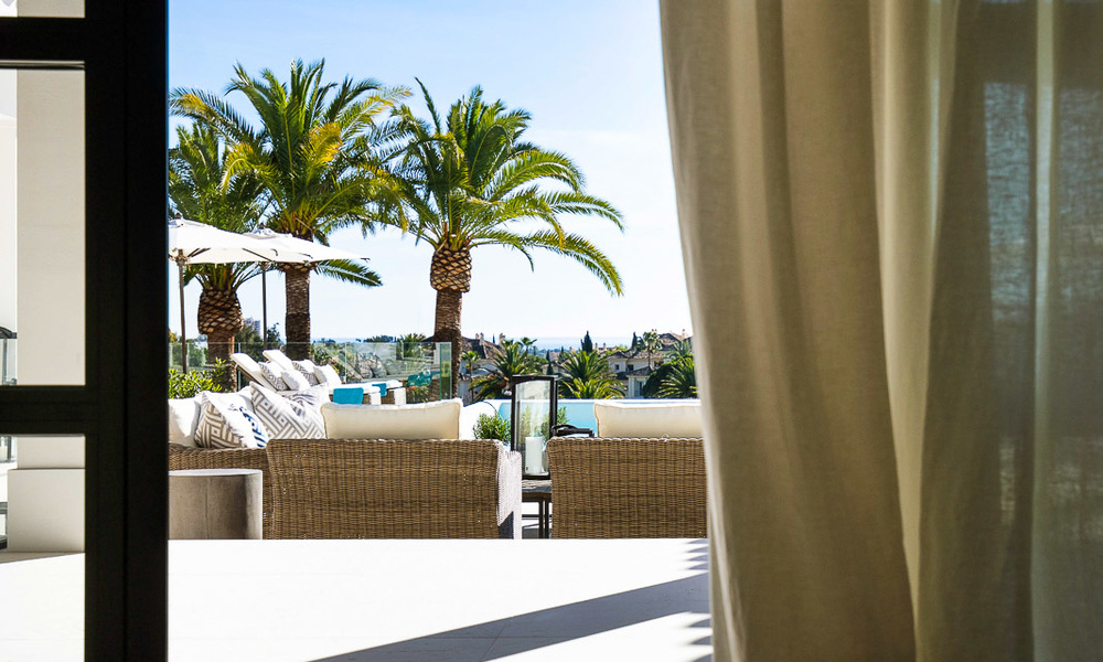 A vendre ! Villa de luxe spectaculaire, entièrement rénovée, situé sur un golf avec vue sur la mer, Nueva Andalucía, Marbella 8664
