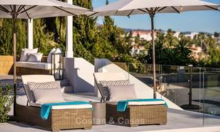 A vendre ! Villa de luxe spectaculaire, entièrement rénovée, situé sur un golf avec vue sur la mer, Nueva Andalucía, Marbella 8666 