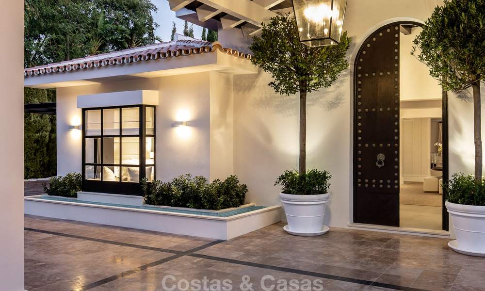A vendre ! Villa de luxe spectaculaire, entièrement rénovée, situé sur un golf avec vue sur la mer, Nueva Andalucía, Marbella 8669