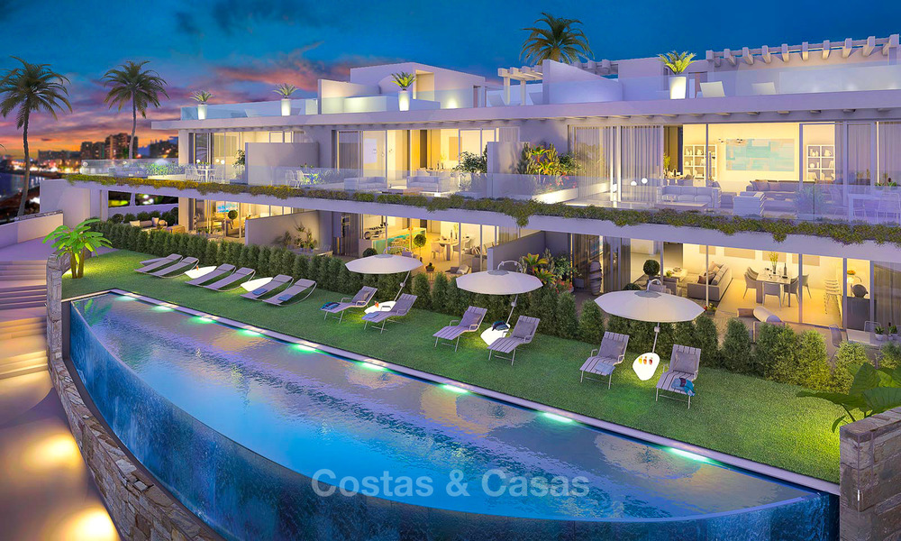 Magnifiques appartements de luxe à vendre avec vue imprenable sur la mer, près de la plage - Benalmadena, Costa del Sol 9204