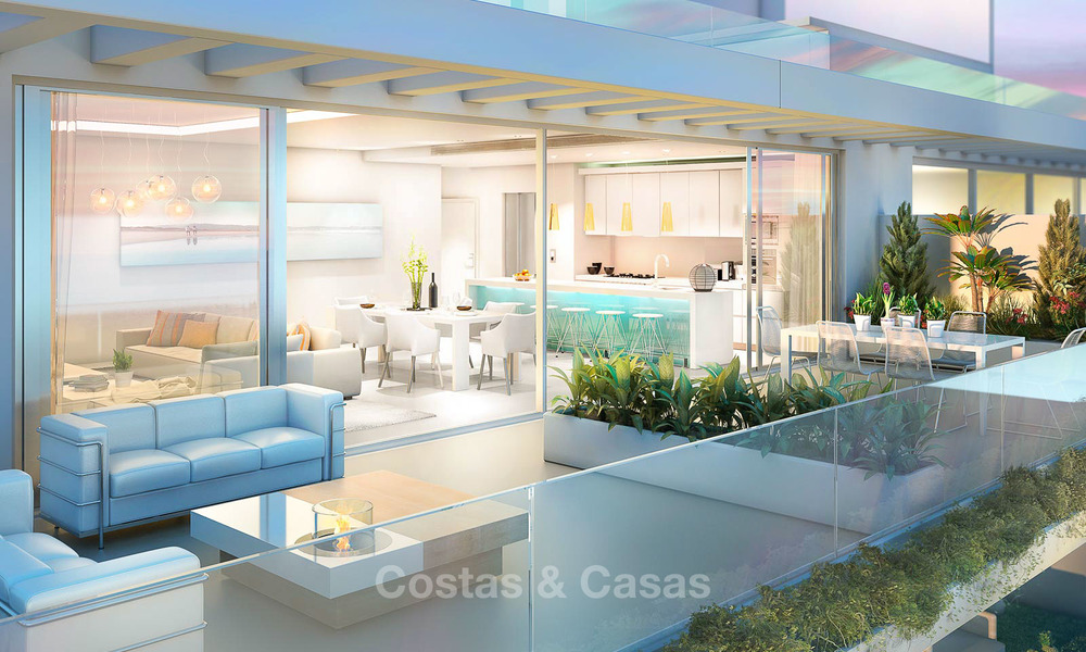 Magnifiques appartements de luxe à vendre avec vue imprenable sur la mer, près de la plage - Benalmadena, Costa del Sol 9208