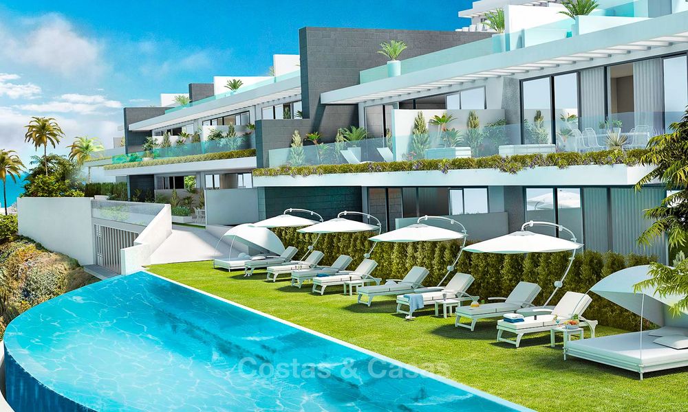 Magnifiques appartements de luxe à vendre avec vue imprenable sur la mer, près de la plage - Benalmadena, Costa del Sol 9210