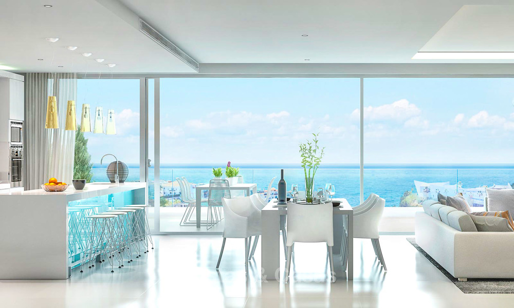 Magnifiques appartements de luxe à vendre avec vue imprenable sur la mer, près de la plage - Benalmadena, Costa del Sol 9212