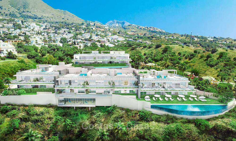 Magnifiques appartements de luxe à vendre avec vue imprenable sur la mer, près de la plage - Benalmadena, Costa del Sol 9215