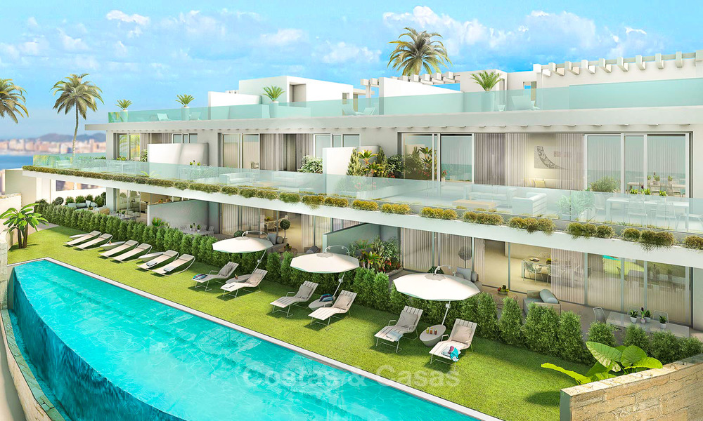Magnifiques appartements de luxe à vendre avec vue imprenable sur la mer, près de la plage - Benalmadena, Costa del Sol 9216