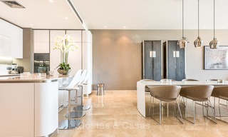 A vendre, appartement duplex de luxe, moderne, dans un complexe résidentiel de prestige à Sierra Blanca, Golden Mile, Marbella. 8775 