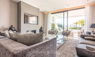 A vendre, appartement duplex de luxe, moderne, dans un complexe résidentiel de prestige à Sierra Blanca, Golden Mile, Marbella. 8777 