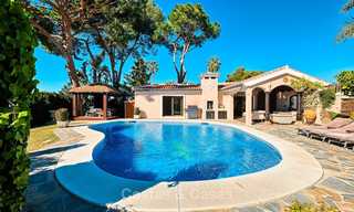Villa confortable et luxueuse, de style traditionnel avec vue sur la mer à vendre, prête à emménager - Elviria, Marbella Est 8806 