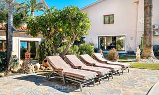 Villa confortable et luxueuse, de style traditionnel avec vue sur la mer à vendre, prête à emménager - Elviria, Marbella Est 8822 