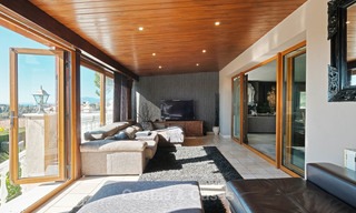 Villa confortable et luxueuse, de style traditionnel avec vue sur la mer à vendre, prête à emménager - Elviria, Marbella Est 8863 