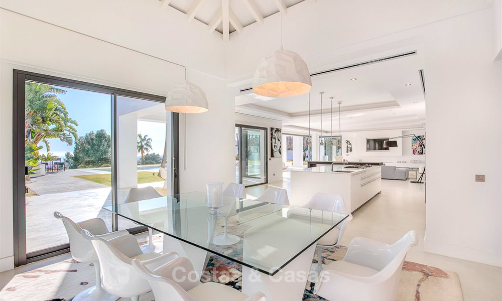 Véritable villa de luxe contemporaine avec vue sur la mer à vendre dans le quartier exclusif de la Sierra Blanca - Golden Mile, Marbella 8919