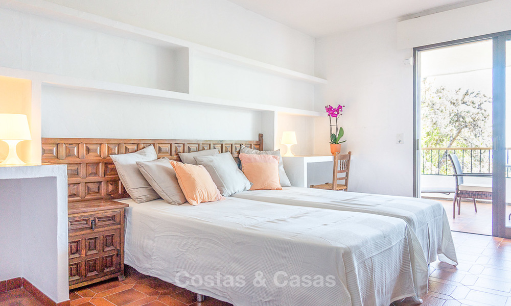 Une offre unique ! Belle propriété de campagne de 5 villas sur un grand terrain à vendre, avec de superbes vues sur la mer - Mijas, Costa del Sol 9013