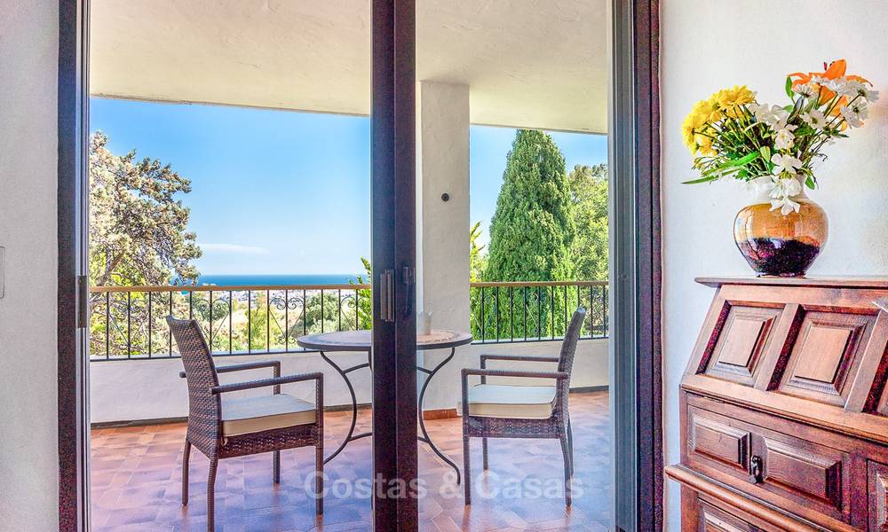 Une offre unique ! Belle propriété de campagne de 5 villas sur un grand terrain à vendre, avec de superbes vues sur la mer - Mijas, Costa del Sol 9019