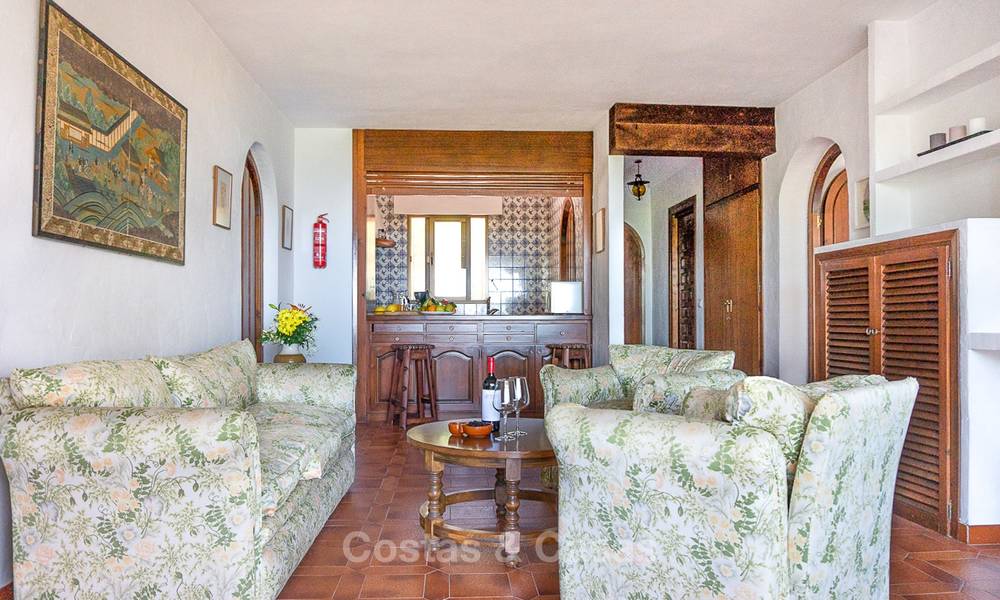 Une offre unique ! Belle propriété de campagne de 5 villas sur un grand terrain à vendre, avec de superbes vues sur la mer - Mijas, Costa del Sol 9023