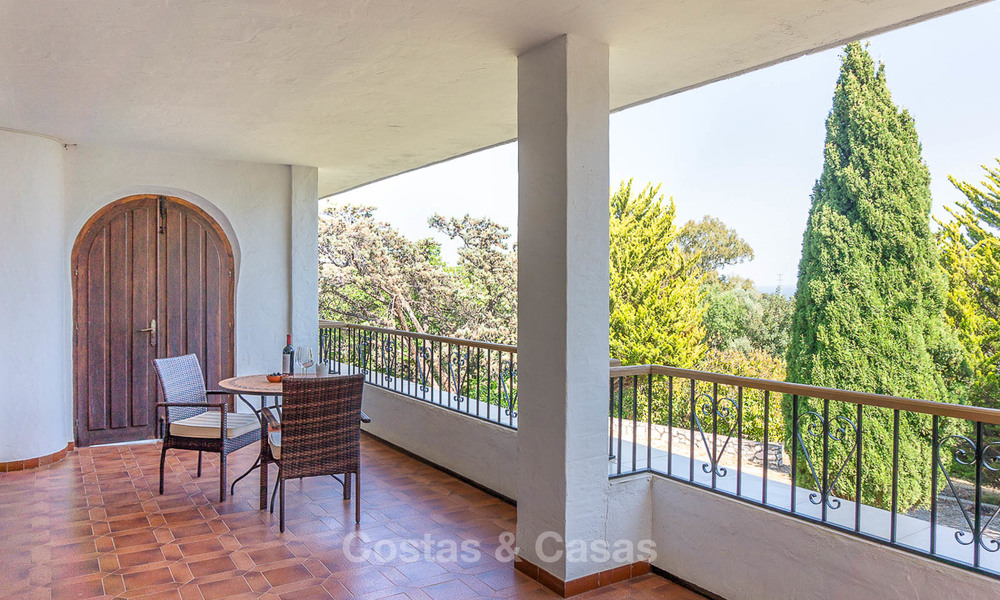 Une offre unique ! Belle propriété de campagne de 5 villas sur un grand terrain à vendre, avec de superbes vues sur la mer - Mijas, Costa del Sol 9028