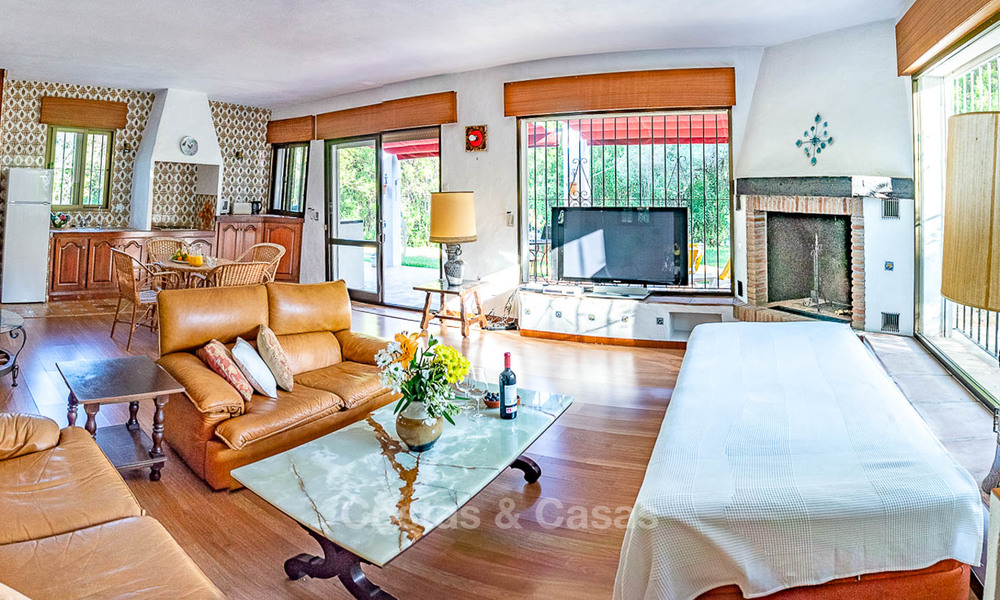 Une offre unique ! Belle propriété de campagne de 5 villas sur un grand terrain à vendre, avec de superbes vues sur la mer - Mijas, Costa del Sol 9034