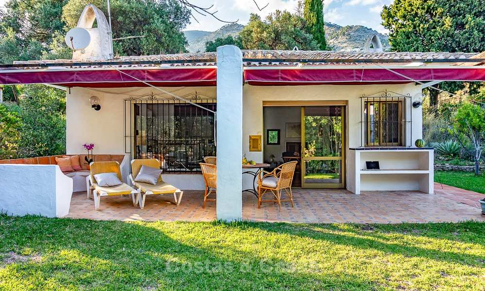 Une offre unique ! Belle propriété de campagne de 5 villas sur un grand terrain à vendre, avec de superbes vues sur la mer - Mijas, Costa del Sol 9036