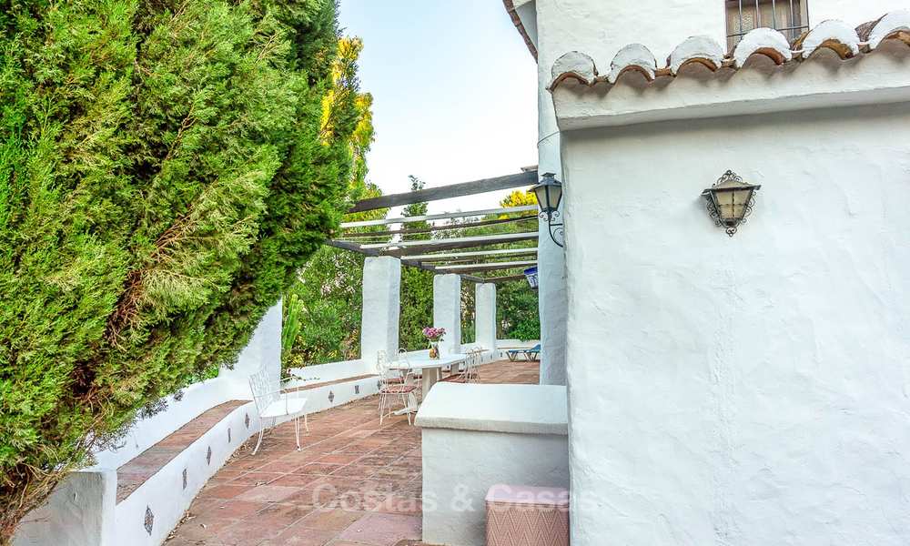Une offre unique ! Belle propriété de campagne de 5 villas sur un grand terrain à vendre, avec de superbes vues sur la mer - Mijas, Costa del Sol 9039